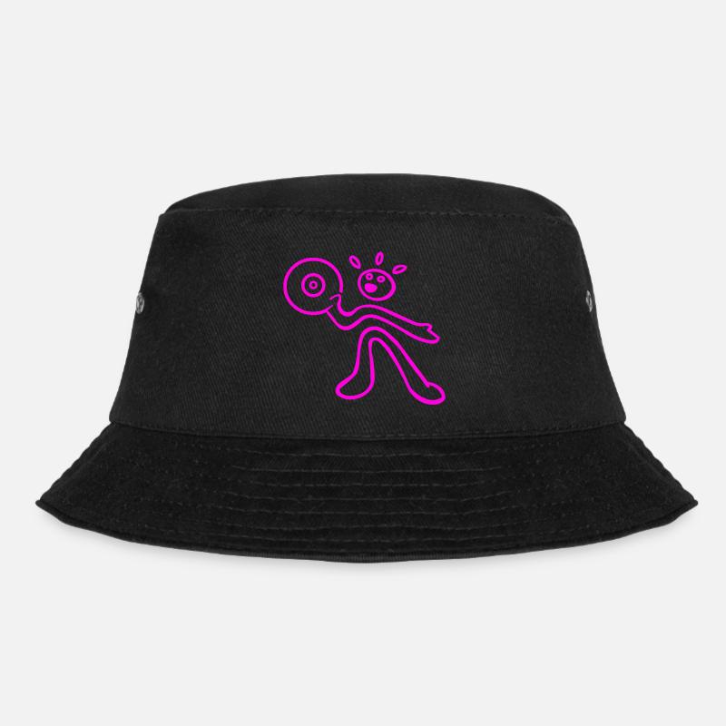 rave DJ - Bucket Hat - black