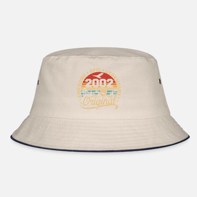Original 2002 Retro 2002 Geburtstagsgeschenk Bucket Hat