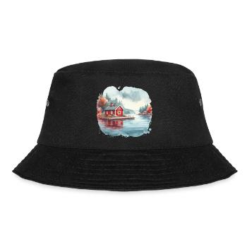 Suède maison Suède lac cadeau de vacances - Bob - noir - Devant - Lela (165cm)