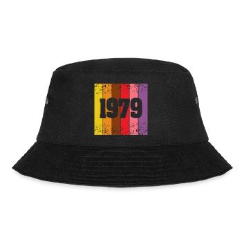 1979 - Bucket Hat - Schwarz - Vorne - Lela (165cm)