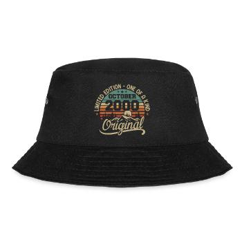 Oktober 2000 - Legenden werden im Oktober 2000 geboren - Bucket Hat - Schwarz - Vorne - Lela (165cm)