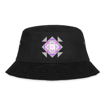 Ornament 2 - Bucket Hat - Schwarz - Vorne - Lela (165cm)