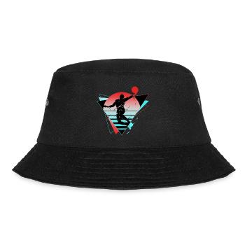 Basketball Basketball Player Fan Neon Colorful - Bucket Hat - black - Front - Lela (165cm)