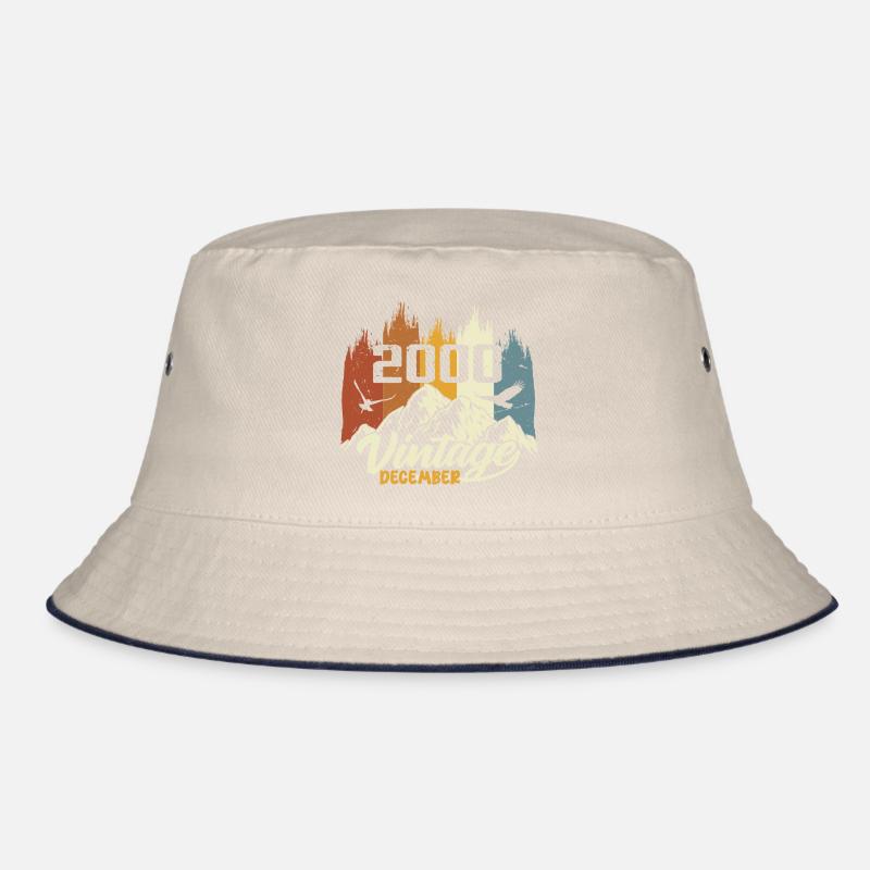 Geburtstagsgeschenk geboren im Dezember 2000 Bucket Hat