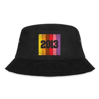 2013 - Bucket Hat - Schwarz - Vorne - Lela (165cm)