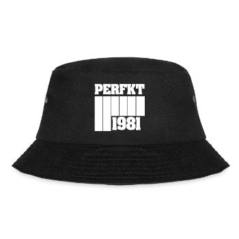 1981 - Bucket Hat - black - Front - Lela (165cm)