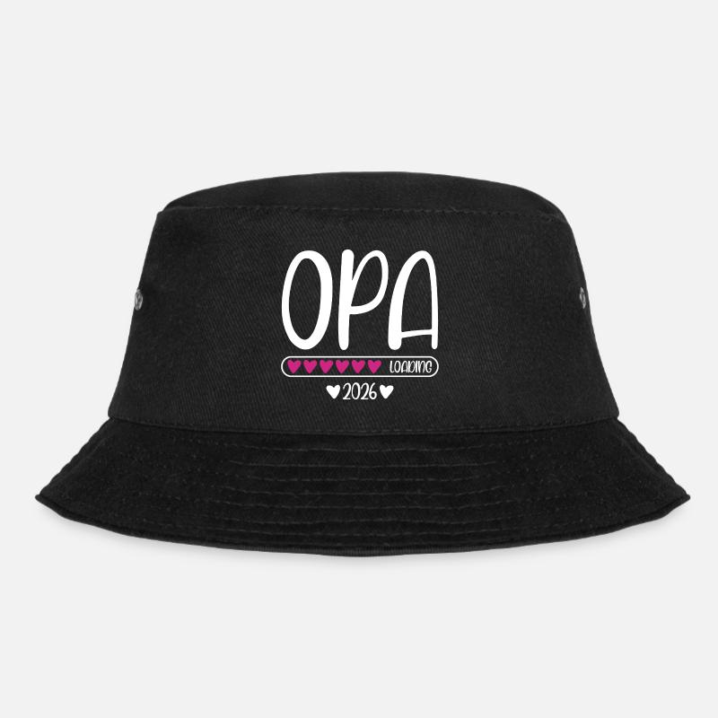 Opa 2026  - Bucket Hat - Schwarz