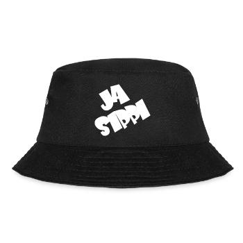 Ja Sippi - Bucket Hat - Schwarz - Vorne - Lela (165cm)