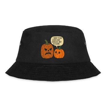 Duo de citrouilles d’Halloween câlins - Bob - noir - Devant - Lela (165cm)