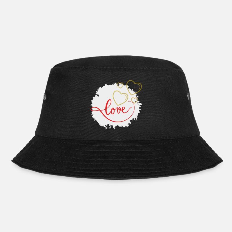 Liebe - Bucket Hat - Schwarz