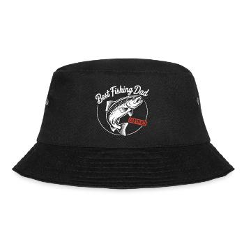Best Fishing Dad Certified - Bucket Hat - black - Front - Lela (165cm)