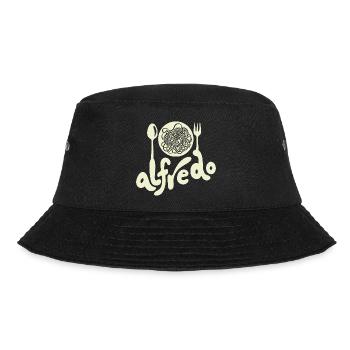 The Only Alfredo- You Need - Bucket Hat - black - Front - Lela (165cm)
