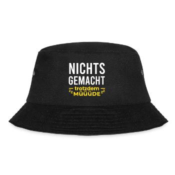 Nothing done but tired - Bucket Hat - black - Front - Lela (165cm)
