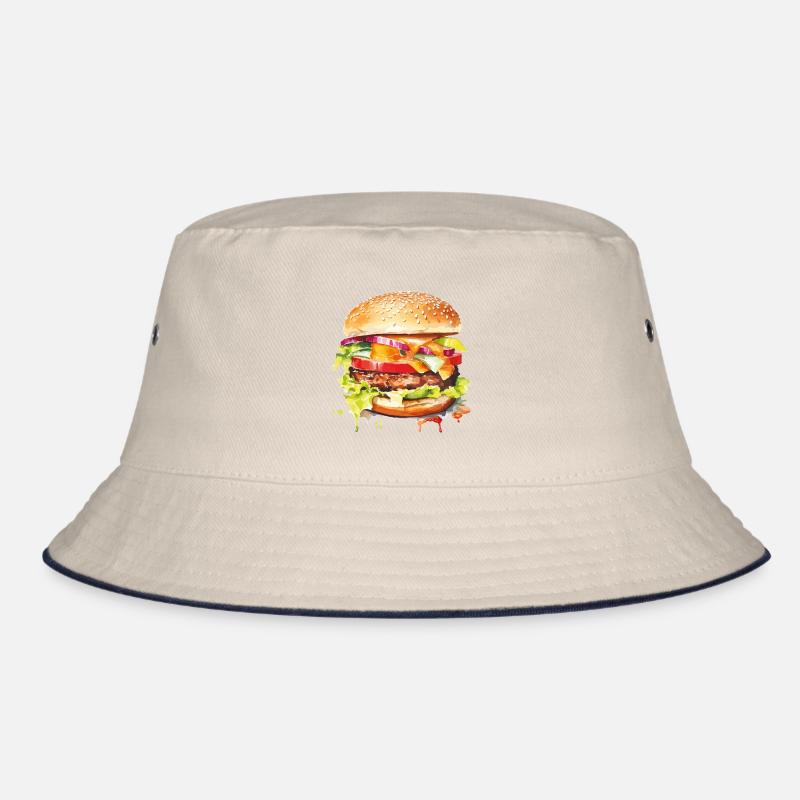 Hamburger Farbexplosion Bucket Hat