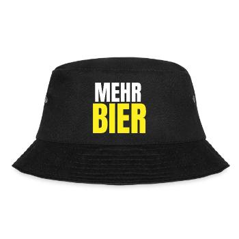 Mehr Bier Frühlingsfest 2026 – Lustiges Bier Fest - Bucket Hat - Schwarz - Vorne - Lela (165cm)