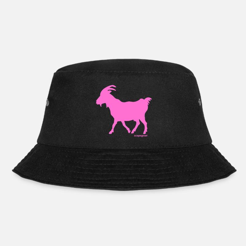 Bouc émissaire rose - Bob - noir