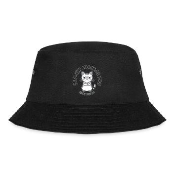Cat Judge Since 7500 BC - Bucket Hat - black - Front - Lela (165cm)
