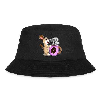 Dog Coffee Mug - Bucket Hat - black - Front - Lela (165cm)