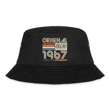Cadeau rétro original d’anniversaire vintage de 1967 - Bob - noir - Devant - Lela (165cm)