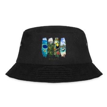 Belize Urlaub Travel – Karibik Land & Kultur Motiv - Bucket Hat - Schwarz - Vorne - Lela (165cm)