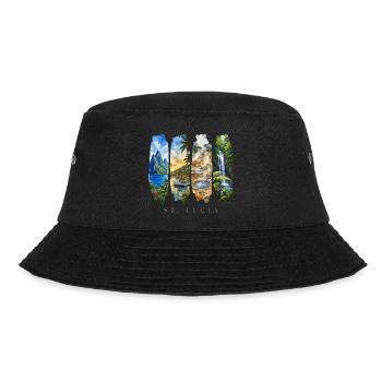 Voyage de vacances à Sainte-Lucie – Plage des Caraïbes et nature - Bob - noir - Devant - Lela (165cm)