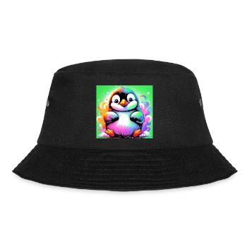 penguin - Bucket Hat - black - Front - Lela (165cm)