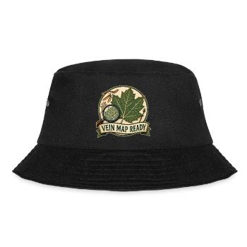 VEIN MAP READY - Bucket Hat - black - Front - Lela (165cm)