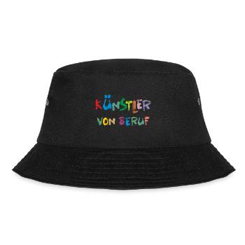 Künstler von Beruf - Bucket Hat - Schwarz - Vorne - Lela (165cm)