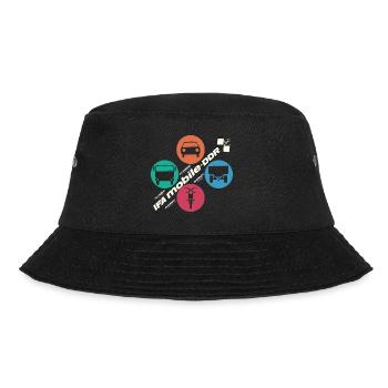IFA mobile DDR - Retro Design - Ostalgie - Bucket Hat - black - Front - Lela (165cm)