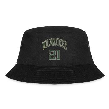 Milwaukee 21 - Bucket Hat - Schwarz - Vorne - Lela (165cm)