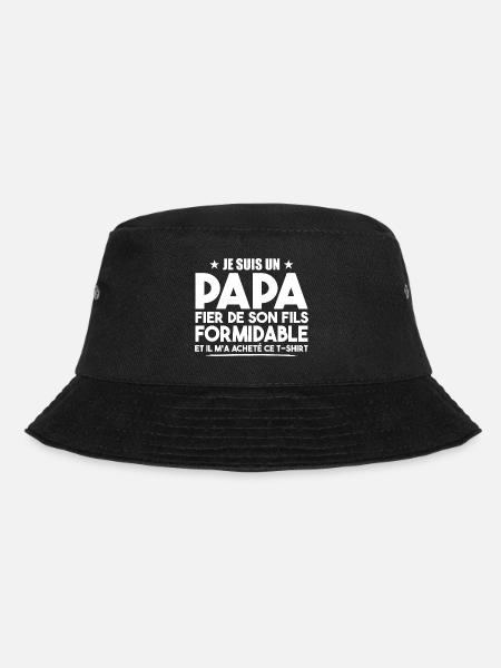 Papa Fils Humour Papa Père Fils drôle Papa Cadeau - Bob - noir