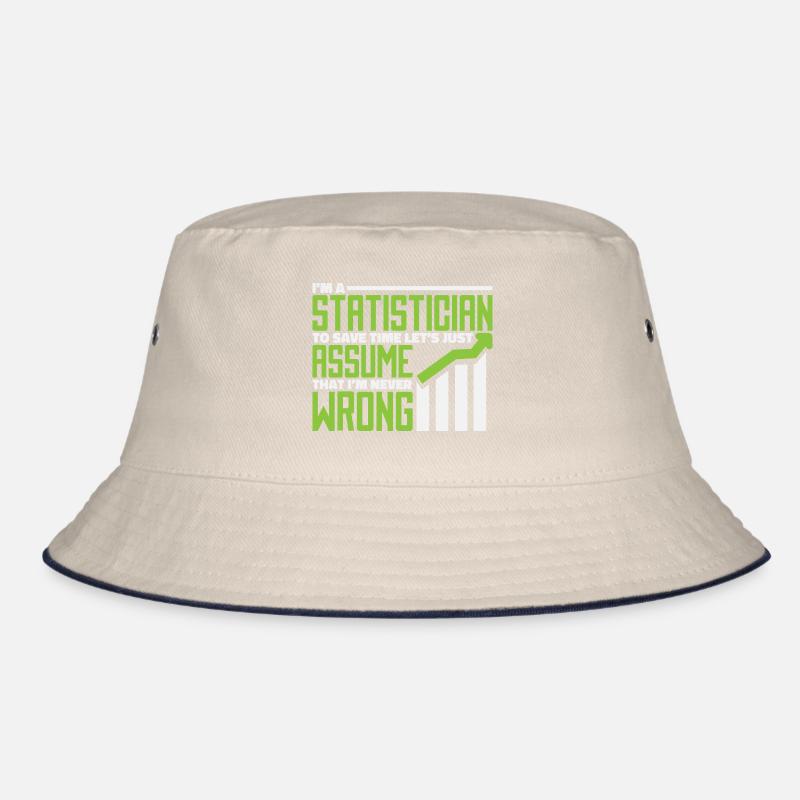 statistician Bucket Hat
