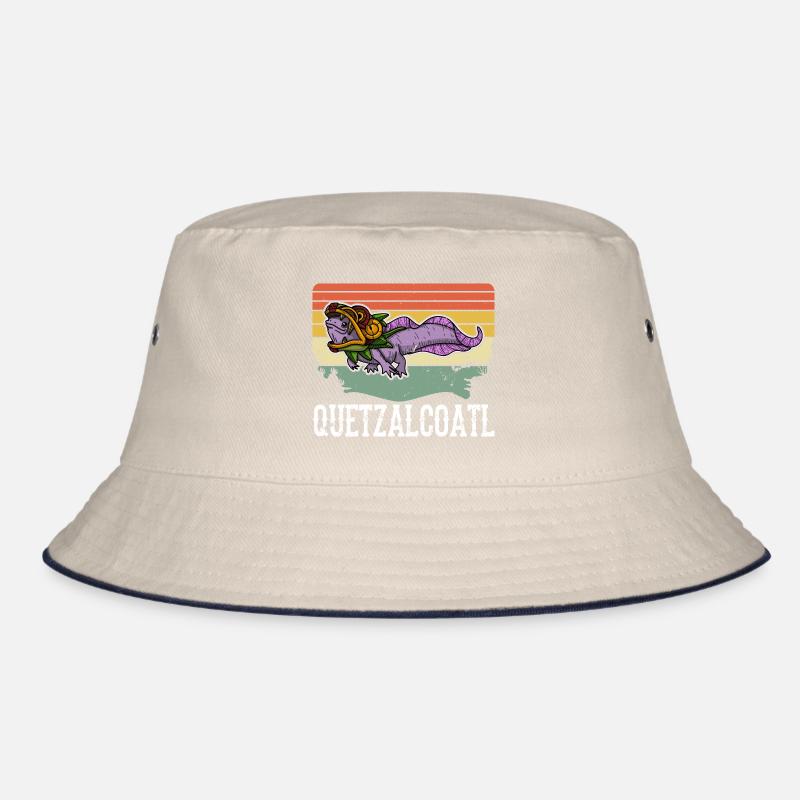 Quetzalcoatl Axolotl Mexico Aztecs Deity Bucket Hat