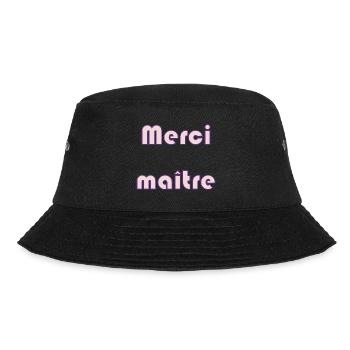 MASTER. THANK YOU. THANK YOU MASTER. MASTER. MASTER GIFT - Bucket Hat - black - Front - Lela (165cm)