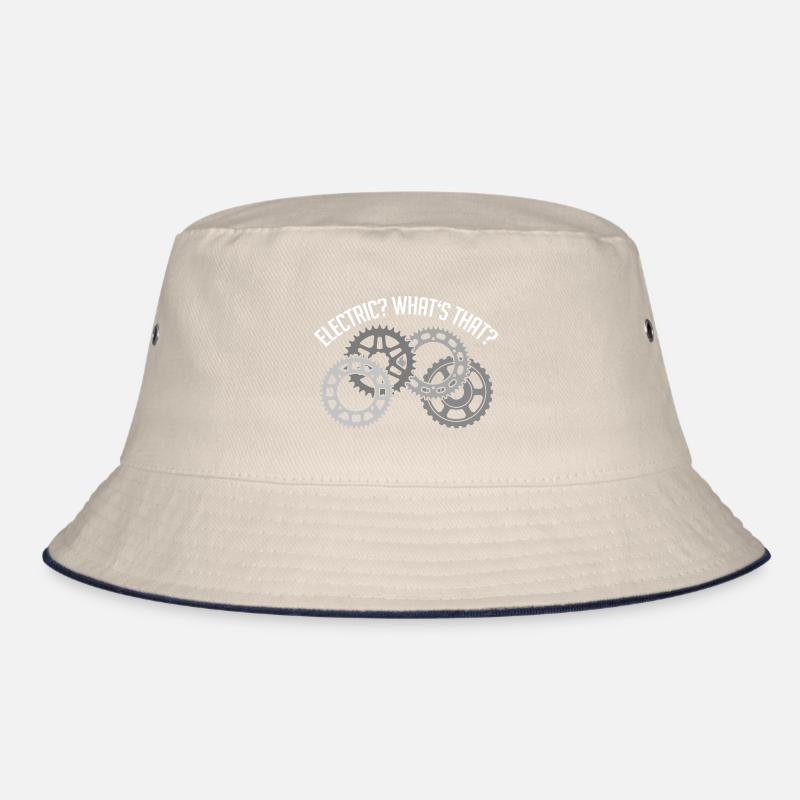Cycling without electricity and battery Bucket Hat