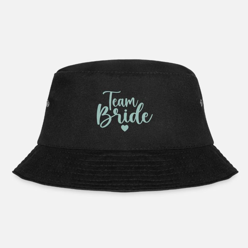 Team Braut - Bucket Hat - Schwarz