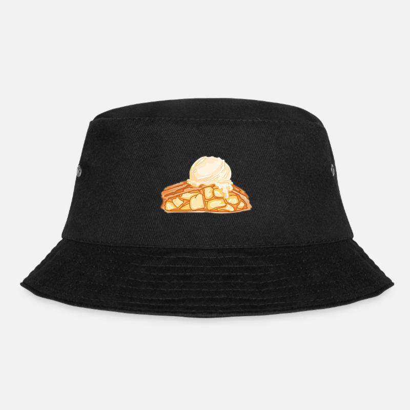 Apfelstrudel - Bucket Hat - Schwarz