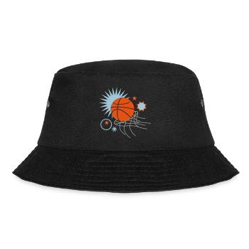 basketball - Bucket Hat - Schwarz - Vorne - Lela (165cm)