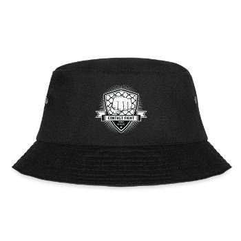 Contact Fight Vintage - Bucket Hat - Schwarz - Vorne - Lela (165cm)