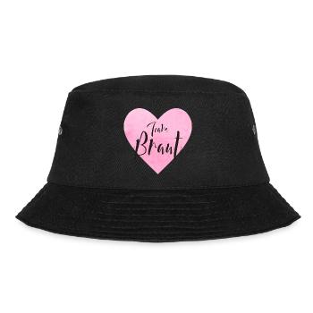 Team Braut Junggesellenabschied - Bucket Hat - Schwarz - Vorne - Lela (165cm)