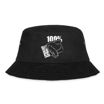 SPRINGER SPANIEL 100 - Bucket Hat - black - Front - Lela (165cm)