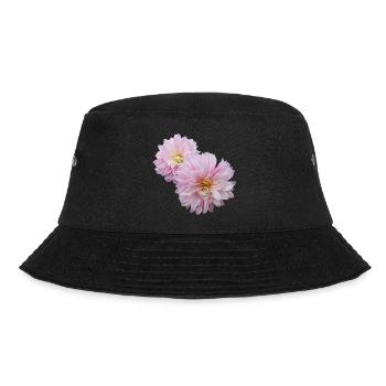 flowers lilies tulips orchids sunflower dahlia ger - Bucket Hat - black - Front - Lela (165cm)