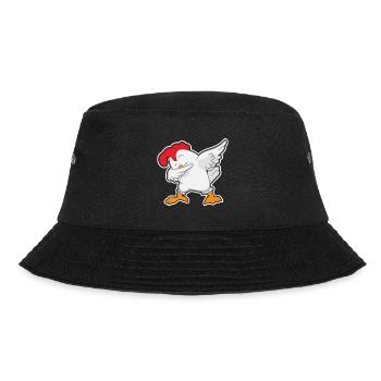 Dabbing poulet - Dab Dancing poulet - poulet - Bob - noir - Devant - Lela (165cm)