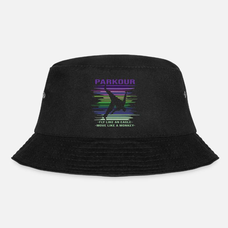 Parkour - Bucket Hat - black