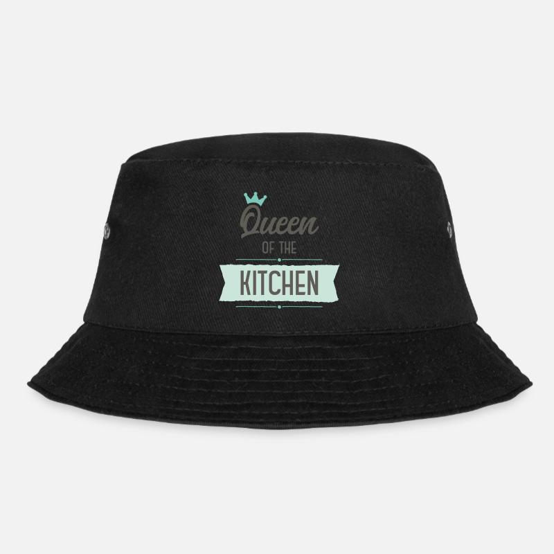 Köchin - Bucket Hat - Schwarz