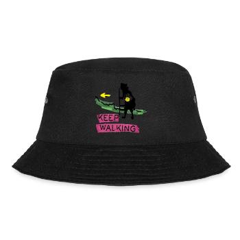 Keep walking buen camino - Bucket Hat - black - Front - Lela (165cm)