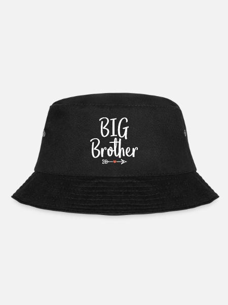 big brother big brother gift - Bucket Hat - black