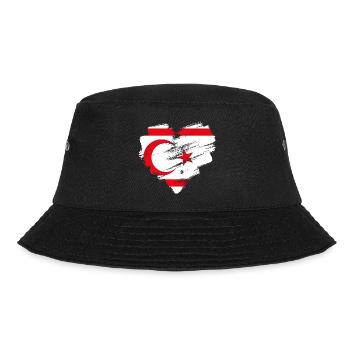 Nordzypern - Bucket Hat - Schwarz - Vorne - Lela (165cm)
