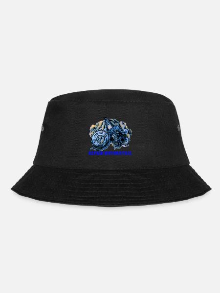 BIKER - Bucket Hat - black