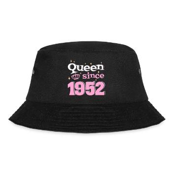 Queen since 1952 Woman 70 years anniversary - Bucket Hat - black - Front - Lela (165cm)